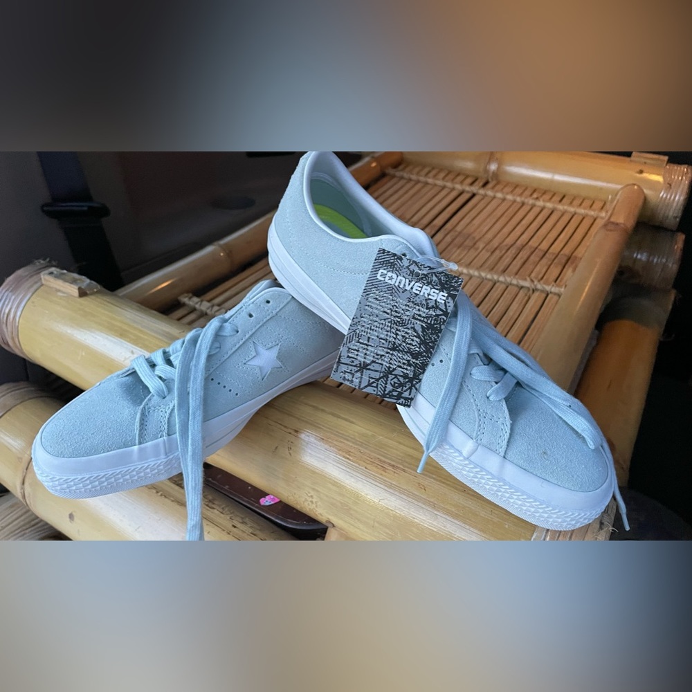 Womens Converse One Star Suede OX
Polar Blue